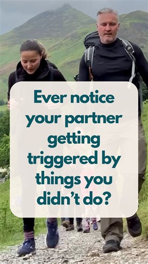 Imagine touching a smoke alarm with a feather…and it still screams. Not because the feather is dangerous - but because the system was built during a fire. That’s what’s happening when your partner reacts to something you didn’t do. You’re speaking in the present. Their nervous system is responding to the past. Trauma doesn’t work like a memory you recall - it works like a reflex you inhabit. A pause feels like abandonment. A tone shift feels like rejection. A misunderstanding feels like the begi