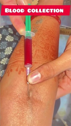 Blood Collection Demonstration 🔴 | Nursing Skills | GNM/BSc Nursing