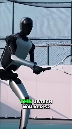 Humanoid Robot Plays Tennis The FUTURE of Robotics is HERE!