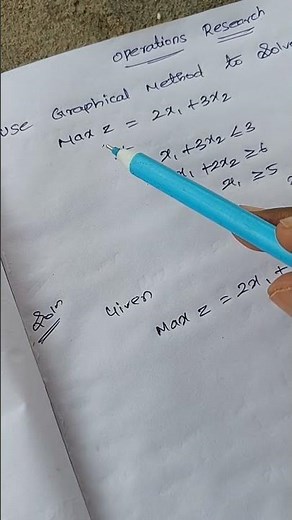 Graphical Method|LPP|Operation Research|Tamil|RJ maths #OR