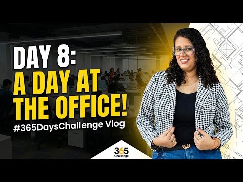 Day 8/365 Vlog | Fully Scheduled Day | Busy Office Work & Exploring Office Stalls