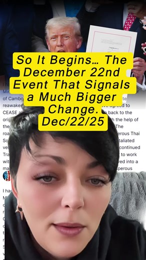 December 22nd Event Signaling Major Change