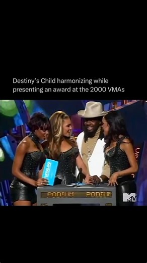 Pop History Book | Destiny’s Child singing “Say My Name” with Wyclef Jean at the 2000 MTV Video Music Awards. - #destinyschild #2000s #vmas #acapella #beyonce | Instagram