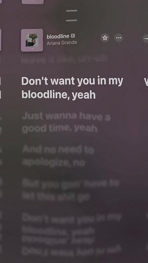 Bloodline TikTok Remix Music Lyrics