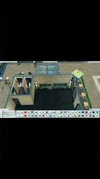 Library Part 1 📚☕ | Upstairs Free Library | The Sims 4 #shorts