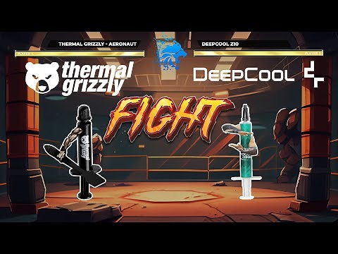 Budget Gaming Parts ROBATTLE #3 - Deepcool Z10 vs Thermal Grizzly Aeronaut