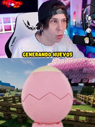 El primer huevo Pokémon de Rubius en Minecraft