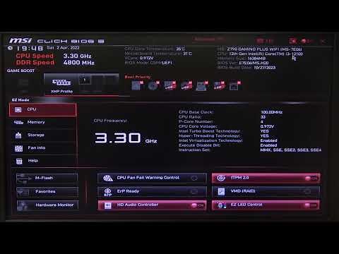 How To Enter BIOS On MSI Z790 Gaming Pro Motherboard
