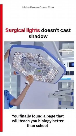 💡Surgical lights 🔦doesn't cast shadow ⚡ | MDCT