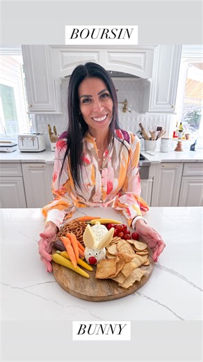 Carla Bushey - Always keepin’ it real | Comment CHEESE and I’ll send you the recipe and directions to make this cute Bunny! . Boursin cheese it’s so versatile and I love it with... | Instagram