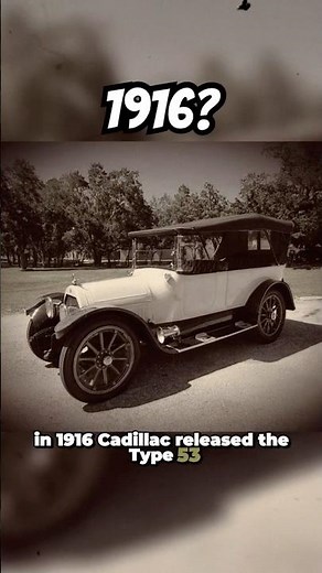 The Car That Invented Modern Driving Controls - The Cadillac Type 53 (1916)