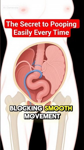 The Secret to Pooping Easily Every Time #ConstipationTips #PoopingHack #HealthyGut #BathroomTips
