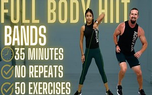 【ACHV PEAK】35分钟弹力带HIIT全身力量锻炼