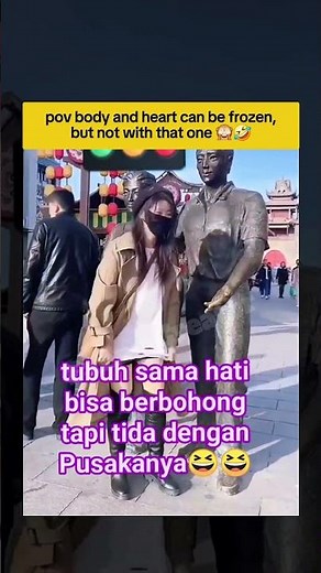 Funny videos ~ pov body and heart can be frozen, but not with that one 😅 #lucu #fyp #meme #funny