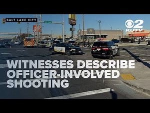 Witnesses to Salt Lake officer-involved critical incident describe 'shocking' scene