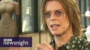 "It's going to crush our ideas of what mediums are all about": David Bowie in 1999 predicting how the internet would change our lives. Watch his full interview with Jeremy Paxman here: http://bbc.in/22VXdbH #newsnight #DavidBowieRIP | BBC Newsnight