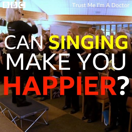 2.1M views · 391 reactions | According to this study, singing can improve your mental health!  BBC Two | BBC | Facebook