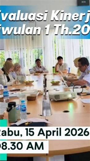 Evaluasi Kinerja Triwulan I Tahun 2026