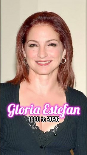 Gloria Estefan evolution from 1990 to 2026