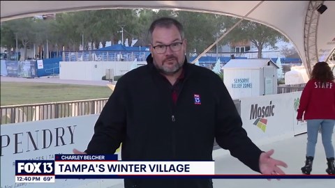Downtown Tampa Winter Village on Charley's World