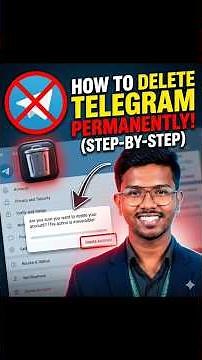 How to delete telegram account permanently #telegramdelete #telegram#deletetelegramaccount #youtube✅