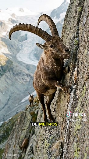 Cabras montesas: escaladoras maestras de acantilados