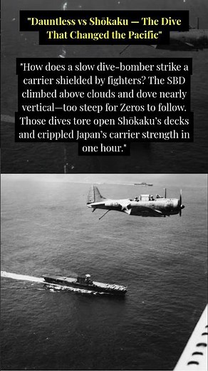Dauntless vs Shōkaku — The Dive That Changed the Pacific
