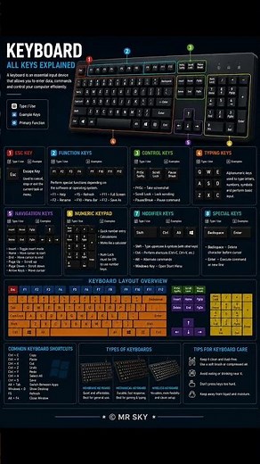 Every Keyboard Key Explained! 💻🔥