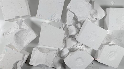 puffgirl | 72 小时浸泡/冷冻/脱水 镁粉块实验