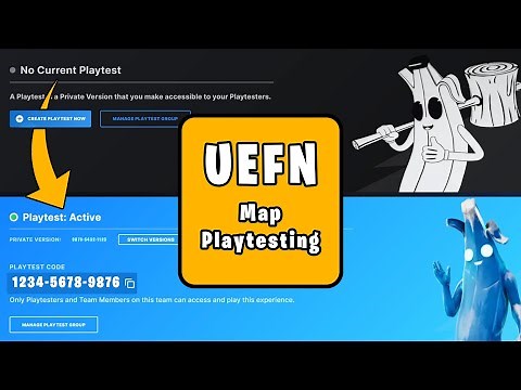 Easily Create Your Own Playtest Groups in Fortnite Creative & UEFN!