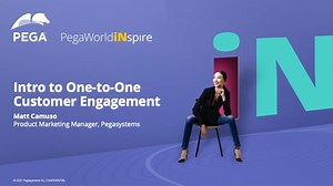 Intro to One-to-one Customer Engagement