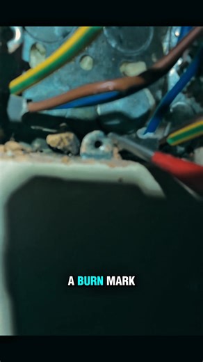 This Is Why ‘New’ Doesn’t Always Mean Safe ⚠️ A few quick tests told the real story. Behind the socket, the cables were scraped and already showing burn marks—something you would never expect to find on a so-called new installation. How does this even happen on a new install? Poor cable preparation, damaged insulation during fitting, or careless terminations can all lead to overheating and early failure. Why is this dangerous? Because these faults are hidden. Left unchecked, they can cause power