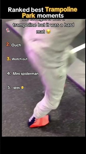 Ranked best trampoline park moments