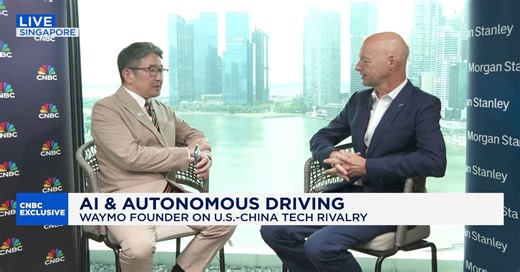 China’s AI models rival US power: Waymo Founder reveals why the race is far from over