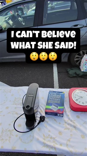 I Cant Believe What She Said! 😲😲😲 #carbootsale #carboot #carbootfinds