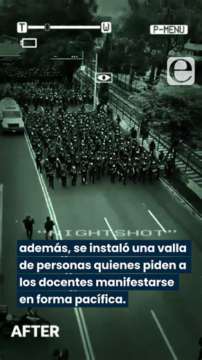 🚨 While thousands celebrate, others take to the streets to protest. ✊