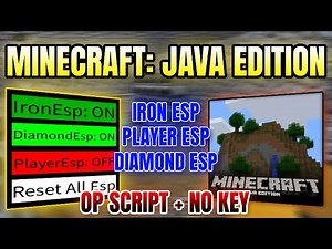 *NEW* Minecraft: Java Edition Script (IRON ESP, DIAMOND ESP, PLAYER ESP) 2025
