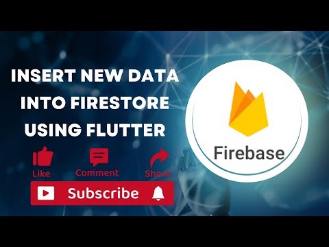 how to insert new data into Firestore using Flutter