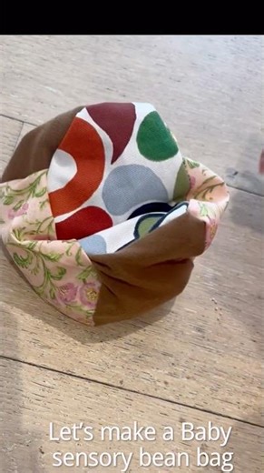 Easy tutorial for baby sensory bean bag#sewing#baby#diy#handmade#diycrafts#