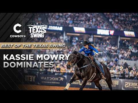 Watch Every Run from Kassie Mowry's DOMINANT Texas Swing | Cowboy+