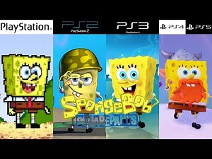 SPONGEBOB SQUAREPANTS PlayStation Evolution (2001-2025)