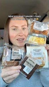 new Walmart bakery items YOU told me to try 👀🍪 #walmartfinds #groceryhaul #dessert