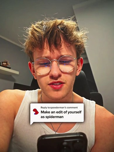 Bro Transforms Into Spider-Man in Epic Edit