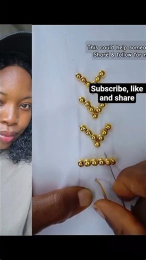 Learn how to make easy fabric beading