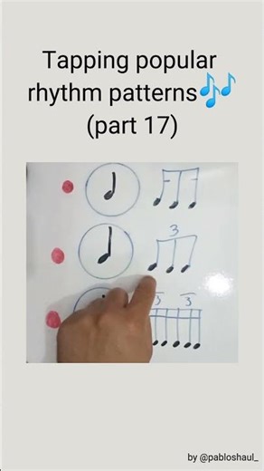 Playing the most popular rhythm patterns in music🎶#part17