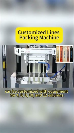 fully automatic high-speed multilanes sealing packaging machine.