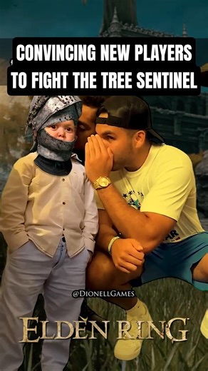 When You Convince New Players To Fight Tree Sentinel - Elden Ring #shorts
