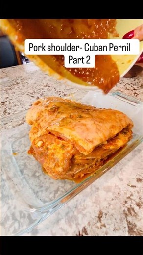 Pork shoulder- Cuban Pernil part 2