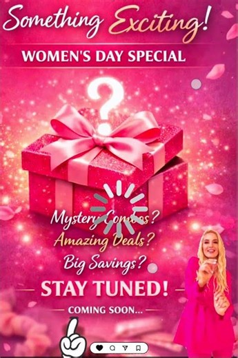 Women’s Day Surprise Offer 🎁 | Hair Accessories Combo Deal | Coming Soon 👑