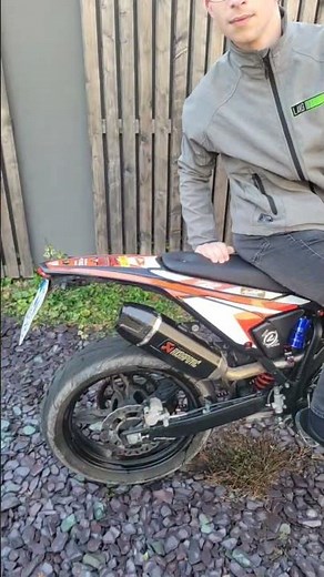 Fantic Vs Beta sound check, Supermoto lauter als eine KTM EXC 450 #tuning #supermoto #sound
